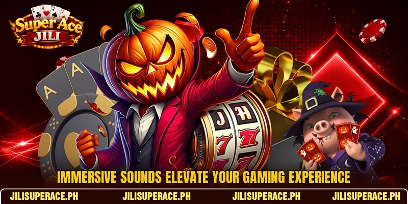 Immersive sounds elevate your gaming experience Immersive sounds elevate your gaming experience