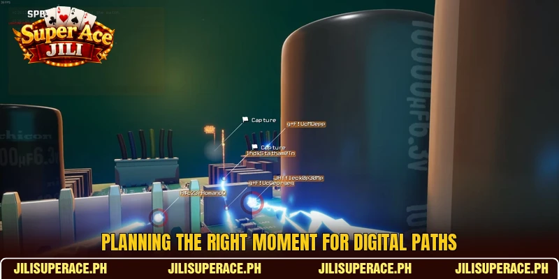 Planning the right moment for digital paths Planning the right moment for digital paths