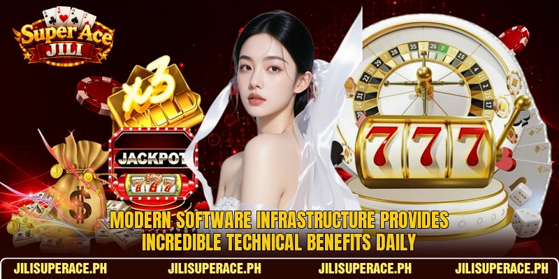 Modern software infrastructure provides incredible technical benefits daily Modern software infrastructure provides incredible technical benefits daily